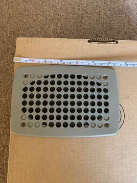 91155501900 Porsche 911 84-89 Gray Speaker Cover Grille