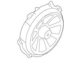 970-645-651-02 Porsche Genuine Speaker