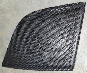 97055255300 Porsche 10-16 Panamera 970 Left Dash Top Speaker Grille Cover Black Oem