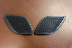 Porsche 99155504900 911 991 Rear Speaker Covers Left Right 99155505000 - Pair
