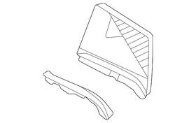 992-035-830-a-5q0 Porsche Genuine 2020-2024 911 - Speaker Grille
