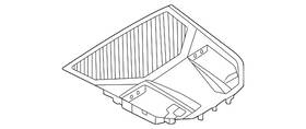Porsche 9y0-857-192-d-5q0 Genuine Center Cover