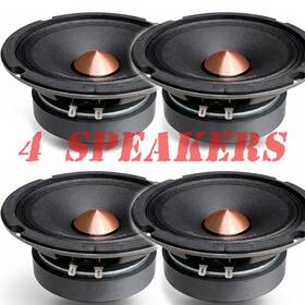 Pmf.654 Precision Power New Pmf654 6.5 Inch 400w Midrange Speakers 200w Rms Each 24oz Magnet