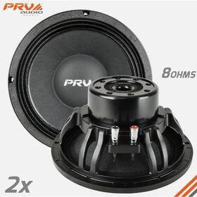10w1000ndytwo Prv Audio 2 10w1000-ndy 10 Inch Neodymium Woofers Car Loud Speakers 8-ohm 1 Pair