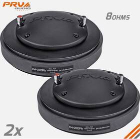 D4400phtwo Prv Audio 2 D4400ph Inch Exit Phenolic 8 Mid Range Compression Drivers 1 Pair