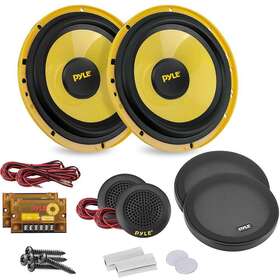 Plg8c Pyle Car Midbass Speaker Pro 8 Inch 600w 4 Ohm Mid-bass Woofer Audio Sound Speakers