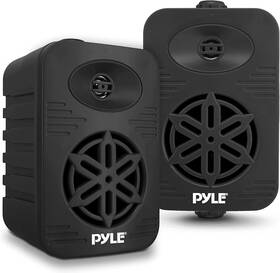 Pdwr45bk Pylehome 4 Inch 2-way Indoor/outdoor Waterproof Speaker System Black