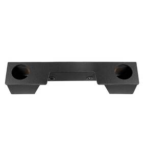 Qpower 813177028506 Dual 8 Inch Speaker Box For Gmc/chevy Double Cab 2007-2018 Sierra/silverado