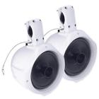 Qpts65w Qpower Loaded Speakers White Pair 0813177023495