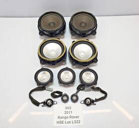 Ah42-18808-fa Range Rover 2010-2012 Oem Hse Sound Radio Stereo Audio Speaker Cover Set