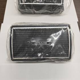 12-1849a Realistic 9403 Rear Deck Surface Mount Speakers Classic Muscle Car Truck Vtg