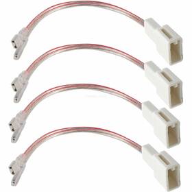 Red Wolf 971410640596 Car Door Speaker Wire Harness Adapter For Toyota 05-18 Tundra 08-18 Sequoia