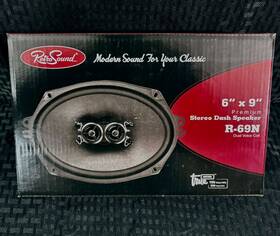 R-69n-2 Retrosound 6x9 Inch Premium Stereo Dash Speaker For 1961-63 Ford Thunderbird R-69n