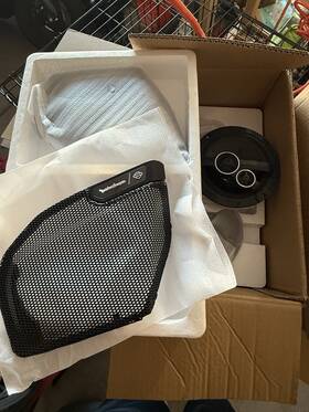76001298-76001292 Rockford Fosgate Stage Ii Speakers For 23.5 Cvo 24-25 Harley Touring