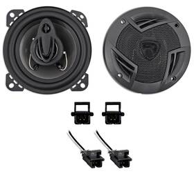Rockville 613815586326 4 Inch Door Speaker Replacement Kit For 1996-1999 Cadillac Eldorado