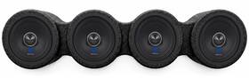 Rxm64 Rockville Rc465bl 4 6.5 Inch 150w Ohm Mid-bass Mid-range Car Speakers Enclosure