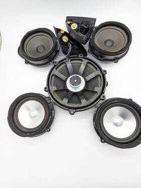 165ns057 Rover 2005 Range Sport L322 Front Right Left Door Speakers Harman Set 5 Oem Subw