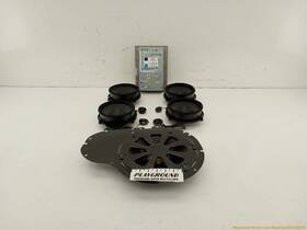 Xqk500095 Rover Land Lr3 Set Of 5 Stereo Radio Speaker With Audio Amplifier Fits 2005-2009
