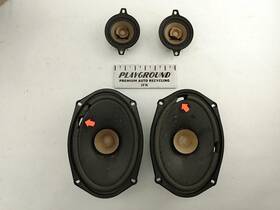 644.sa1r01 Saab 93 9-3 Og Set Of Four 4 Speakers 99 00 01 02