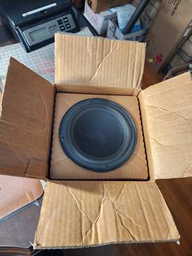 Wf641 Sas - Bazooka T-62 Replacement 6 Inch Woofer 4 Ohm Original Nos Vintage Tested