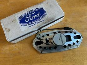 C5zz-18808-a Scott Tasso New 1964-1966 Ford Mustang Am Dash Speaker 4 Inch X 10 65-70 Fairlane