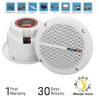 Sg12ubayl00000004 Catuo Pair Waterproof Marine Boat Audio Speakers White 791658574066