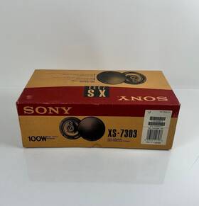 Xs-7303 Sony New 100 Watts Car Speakers Pair In Box