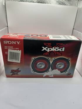 Xs-w4021 Sony Xplod 4 Inch 2 Way Speaker Pair 120 Watt