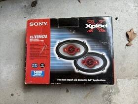 Xs-v4642a Sony Xxsv4642a Xpl D 4 Way Speaker System 140w For Inch X 6 Applications