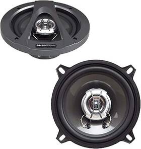 Pct502 Soundstream Sound Stream 5-1/4 Inch 2-way 80w 3 Ohm Coaxial Speakers