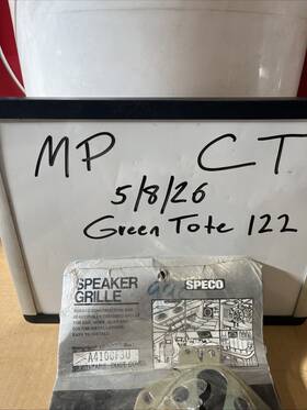 A410cf30 Speco A57cf3u 1 Nos - 8ohm Speaker Oval 6x9 Vintage