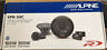 Spr-50c Alpine Component Car Speakers Mids Tweeters Crossovers 0793276011046