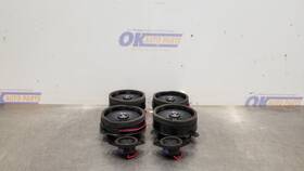 644.su1w20 Subaru 20 Wrx Sti Kicker Door Speaker Set Pair With Tweeters