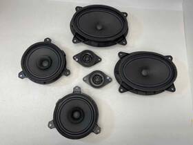 86301fl000 Subaru Fits 18 - 23 Xv Crosstrek Front And Rear Door Speaker Set Of 6