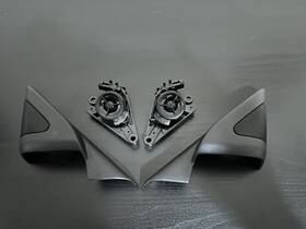 Spb-860-100 Subaru 03-08 Forester Sg5 Sg9 Side Mirror Tweeter Inner Garnish Cover Oem Jdm Spb-860-100 Subaru 03-08 Forester Sg5 Sg9 Side Mirror Tweeter Inner Garnish Cover Oem Jdm