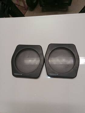 Smb240 Swedish Car Parts Volvo 240 244 245 Front Speaker Mount Frame And Cover Grill Black Set Of 2