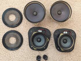27257 Toyota Speakers And Tweeters 4runner 2000 Limited 3rd Gen Oem Working