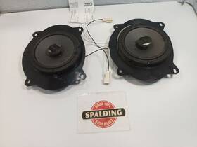 644.to1505 Toyota Used Pair 6.5 Inch Focal Door Speakers And Adapters From 05 4runner 10738561