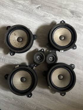 86160-0r040 Toyota Rav4 Oem Factory Door Speakers And Tweeters Set Genuine