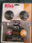 Tw-25 Boss New Audio Systems Silk Dome Tweeter Watts Free Shipping