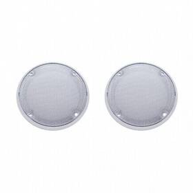 40915 United Pacific Speaker Cover Chrome 5 7/16 Inch Round For Various