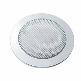40916 United Pacific Speaker Cover Chrome Small Round Snap On For Various