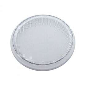 40917 United Pacific Chrome 7- Inch Round Speaker Cover For Peterbilt 330 335 378 1995-2000