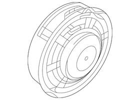 11a-035-453 Volkswagen Genuine Front Dr Speaker