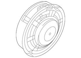 11k-035-710 Volkswagen Genuine 2023-2024 Id.4 - Rear Dr Speaker