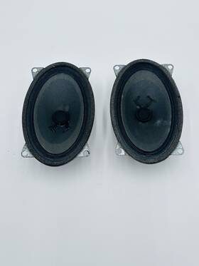 191035411a Volkswagen Oem Caddy Cone Speakers 4 Inch X6 Pair