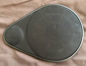 1e0867150 Volkswagen Vw Cabrio 1995-02 Mk3/3.5 Rear Passenger Speaker Grille Black Intact Foam