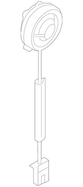 1q0-837-973-g-9b9 Volkswagen Genuine 2007-2016 Eos - Corner Trim