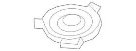 3cn-035-415 Volkswagen Genuine Inst Panel Speaker
