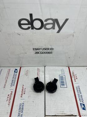 30657119 Volvo 2004 2011 S40 Left Right Rear Door Tweeter Speaker Pair Set Oem